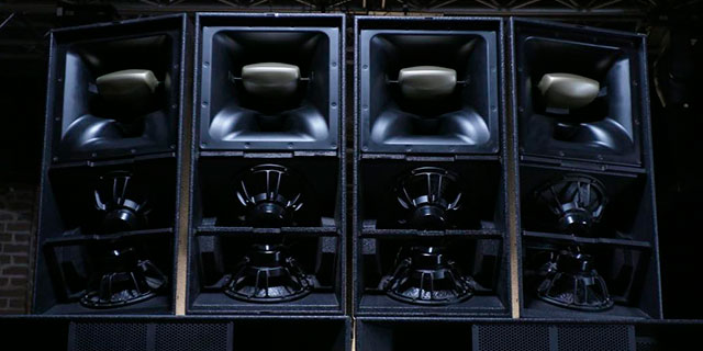demostración altavoces profesionales XY y XPRS