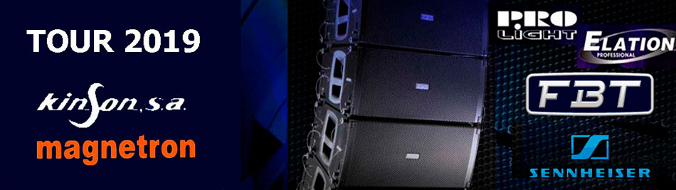 tour 2019 novedades sonido profesional